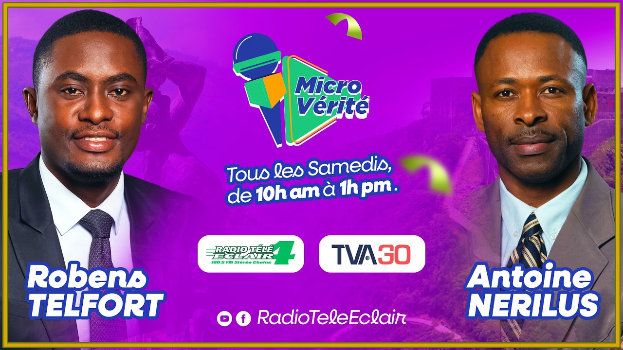 MICRO V&Eacute;RIT&Eacute; &Eacute;DITION SP&Eacute;CIALE ( 28 MARS 2026 ) Radio T&eacute;l&eacute; &Eacute;clair