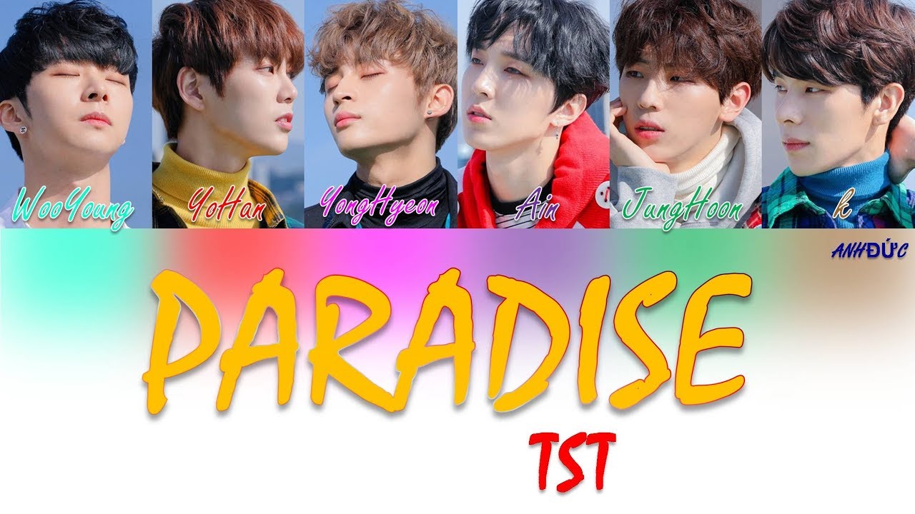 TST(일급비밀) _ PARADISE(낙원) Color Coded Lyrics [Han|Rom|Eng]