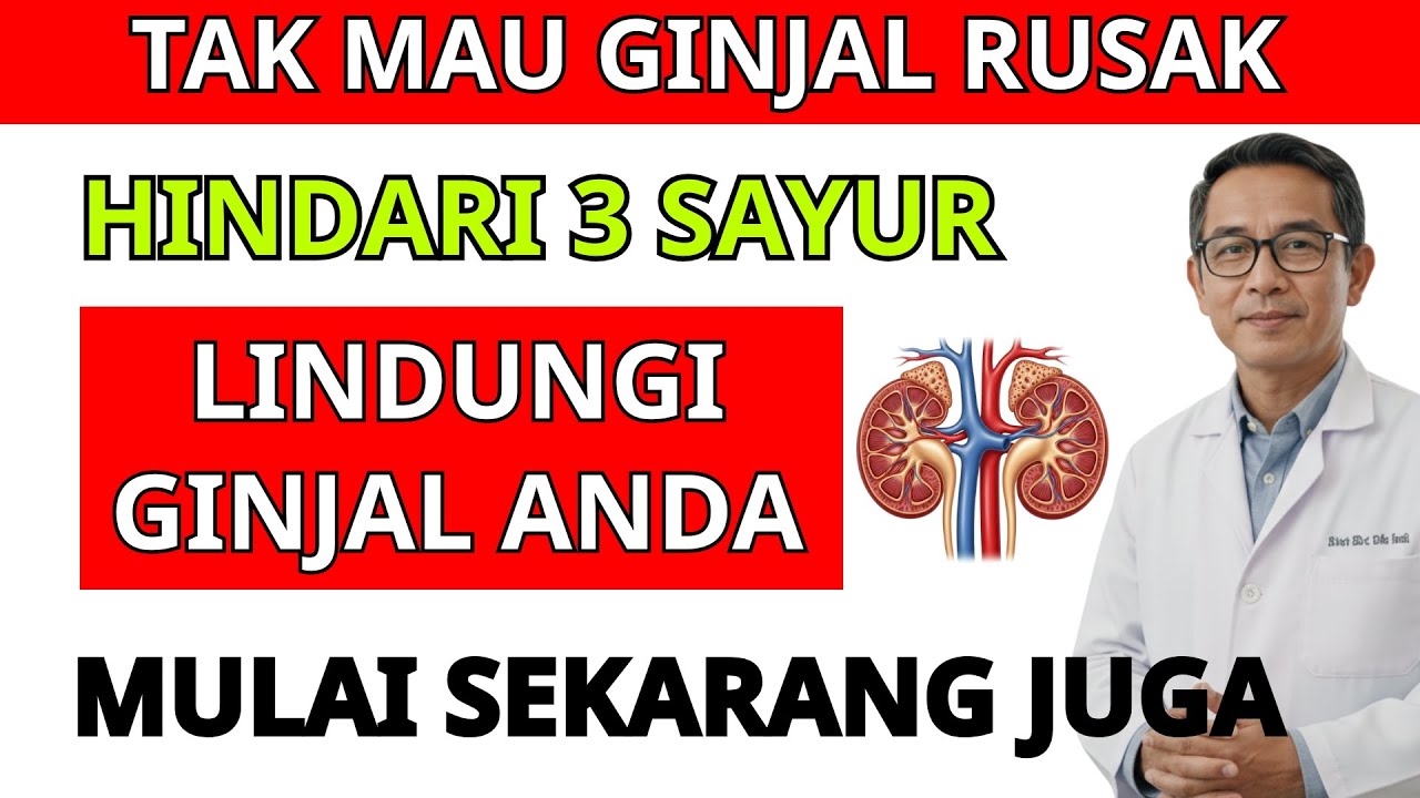 3 Sayur Ini BISA HANCURKAN Ginjal!  Banyak Orang Masih Makan Tiap Hari