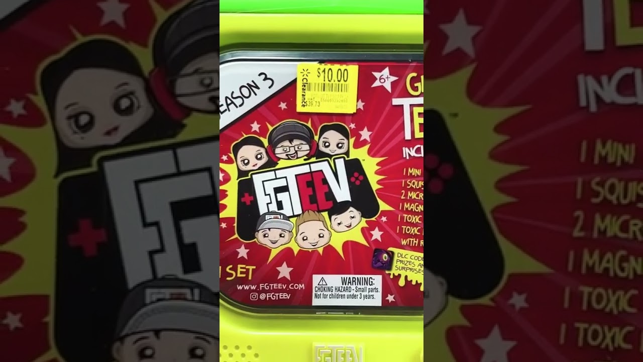 FGTEEV! #fgteev #bonkers #tv #actionfigures #toys #blindbox #clearance #walmart #yay