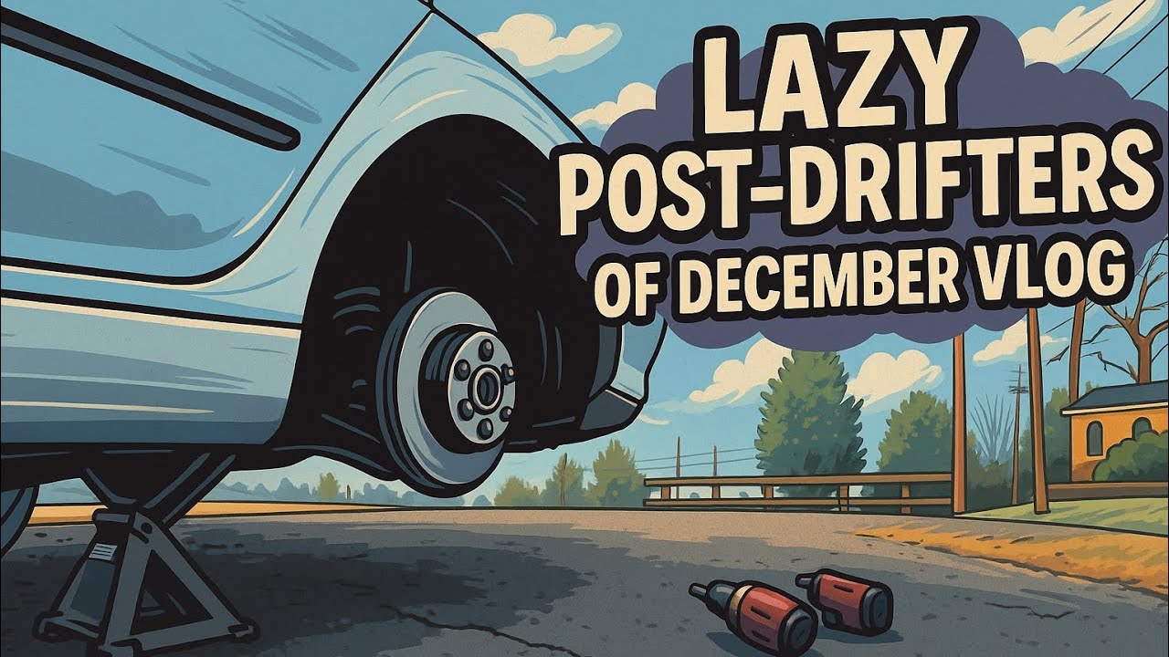 Lazy vlog moving trailer, swapping wheels, lots of gibber gabber