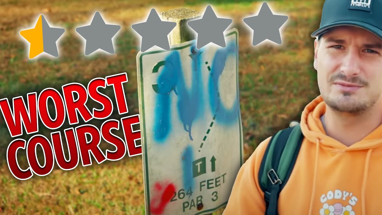 We Played the WORST Disc Golf Course in the Country