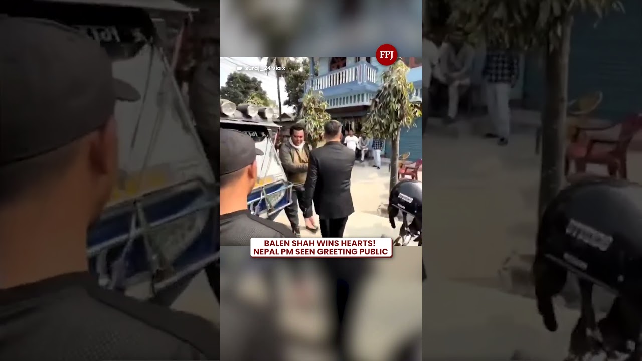 Balen Shah Steps Out, Interacts Freely With People, No Security Drama