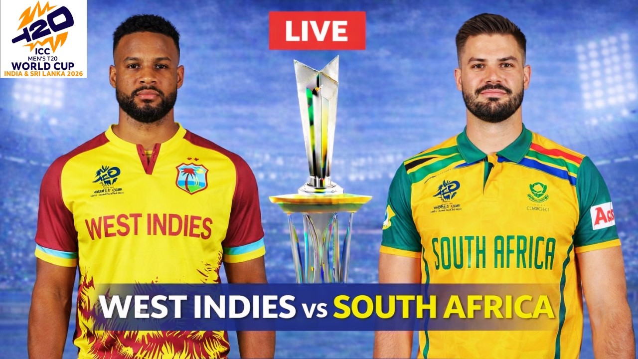 🔴 LIVE | West Indies vs South Africa | T20 World Cup 2026 | Cricket 26 | PS5 Gameplay