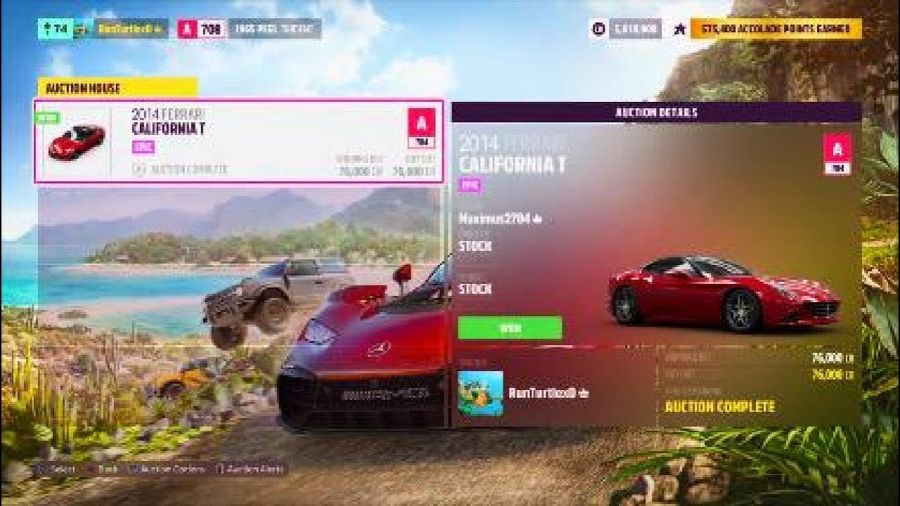 Forza horizon 5 Auction Sniping Montage