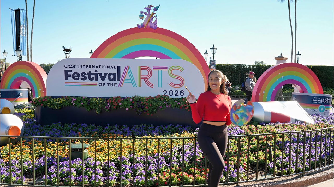 First Day of Epcot's Festival of the Arts: Lorcana & All things Art
