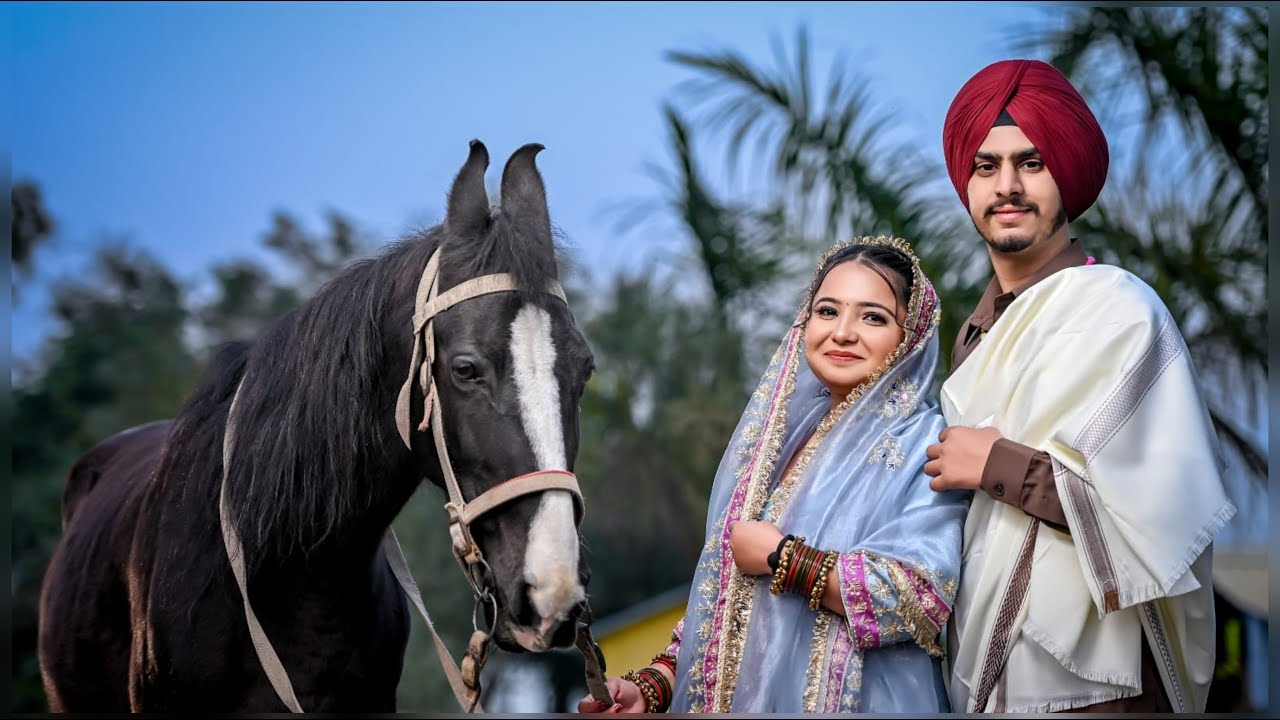 Liev 🔴 Wedding Ceremony‼️ Amarjeet Singh ❤ Sharandeep Kaur By Star Studio Samana ☎ 98551-22791