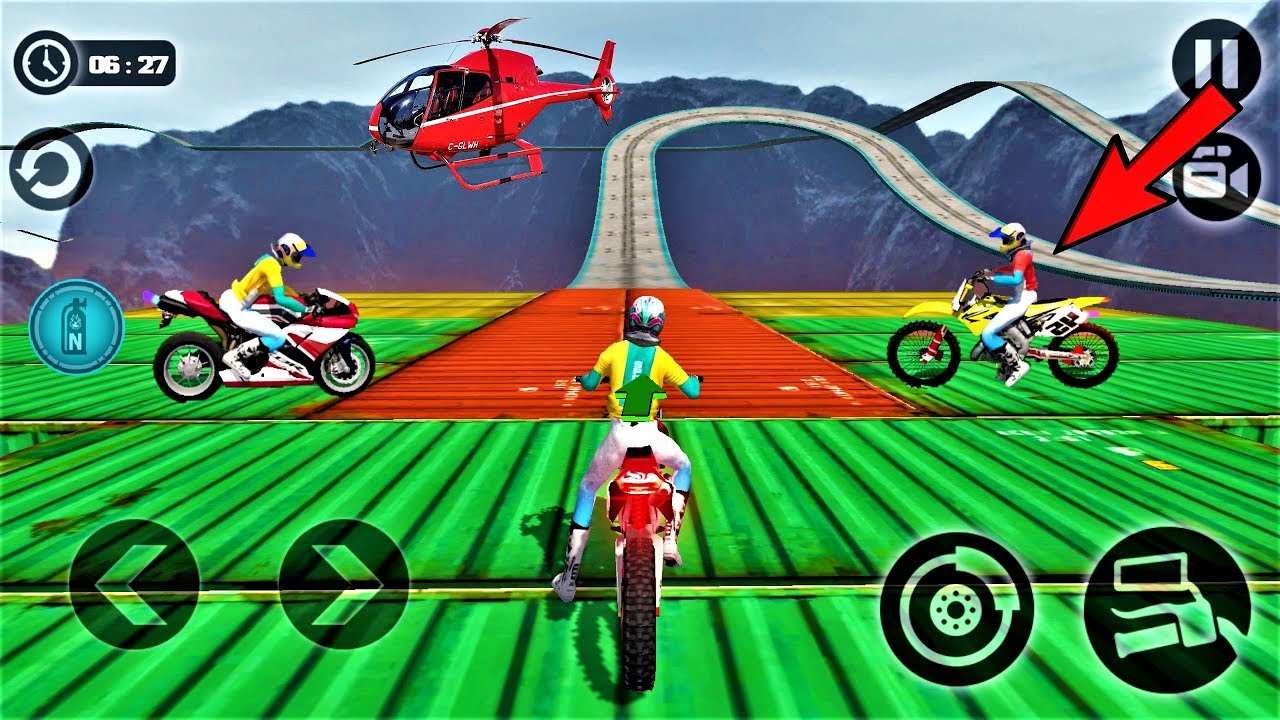 Impossible Moto Bike Tracks 3D 2018-Best Android Gameplay HD #57
