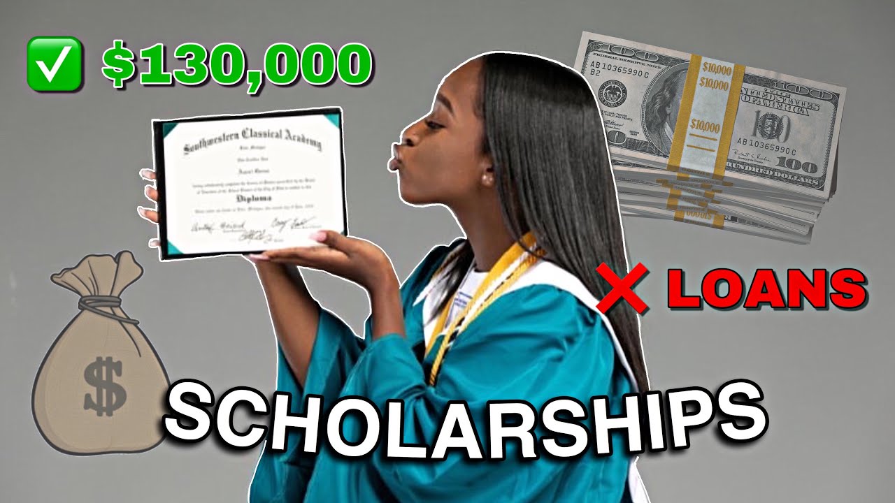 How I earned 130,000+ in scholarship money// Scholarship Tips & List