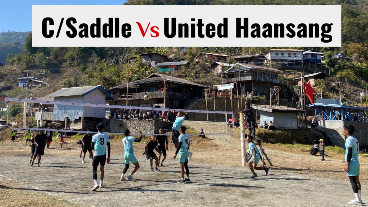 C/Saddle 🆚 United Haansang | League Match..#volleyball