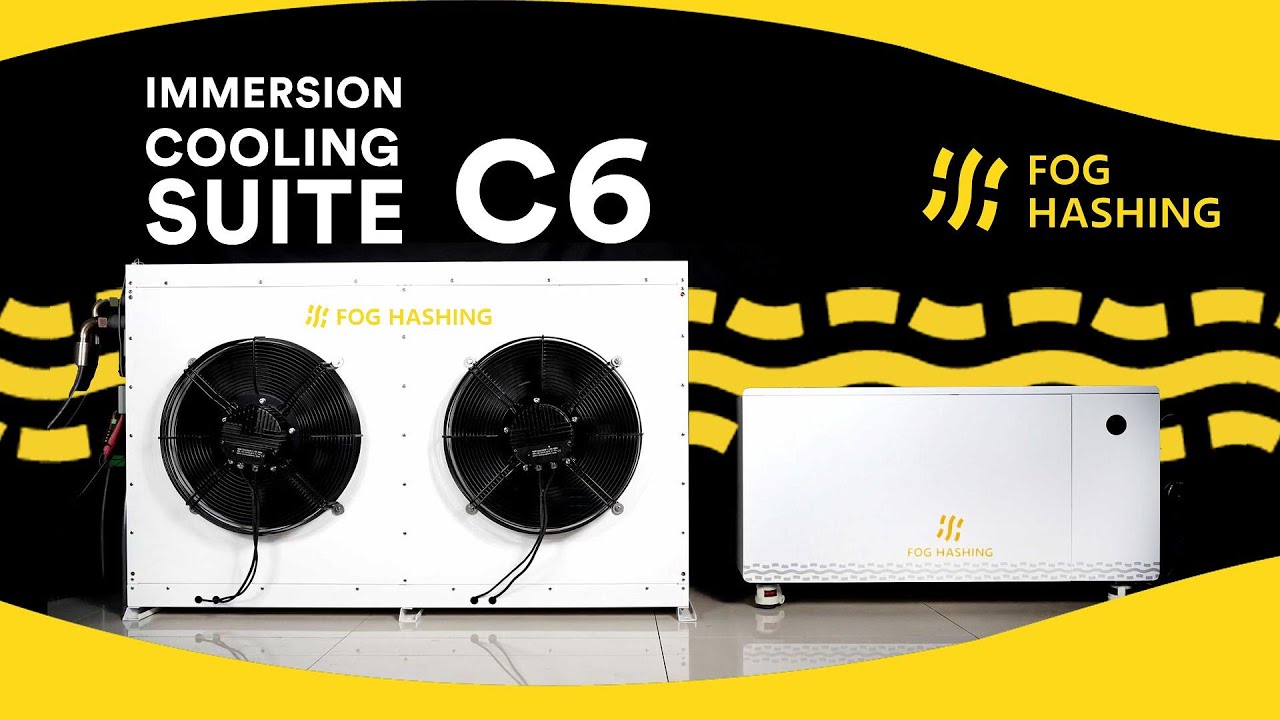 Immersion cooling kit C6 for home mining, hold 6 S21/S23/S21IMM/S23IMM or Whatsminer M66/M60