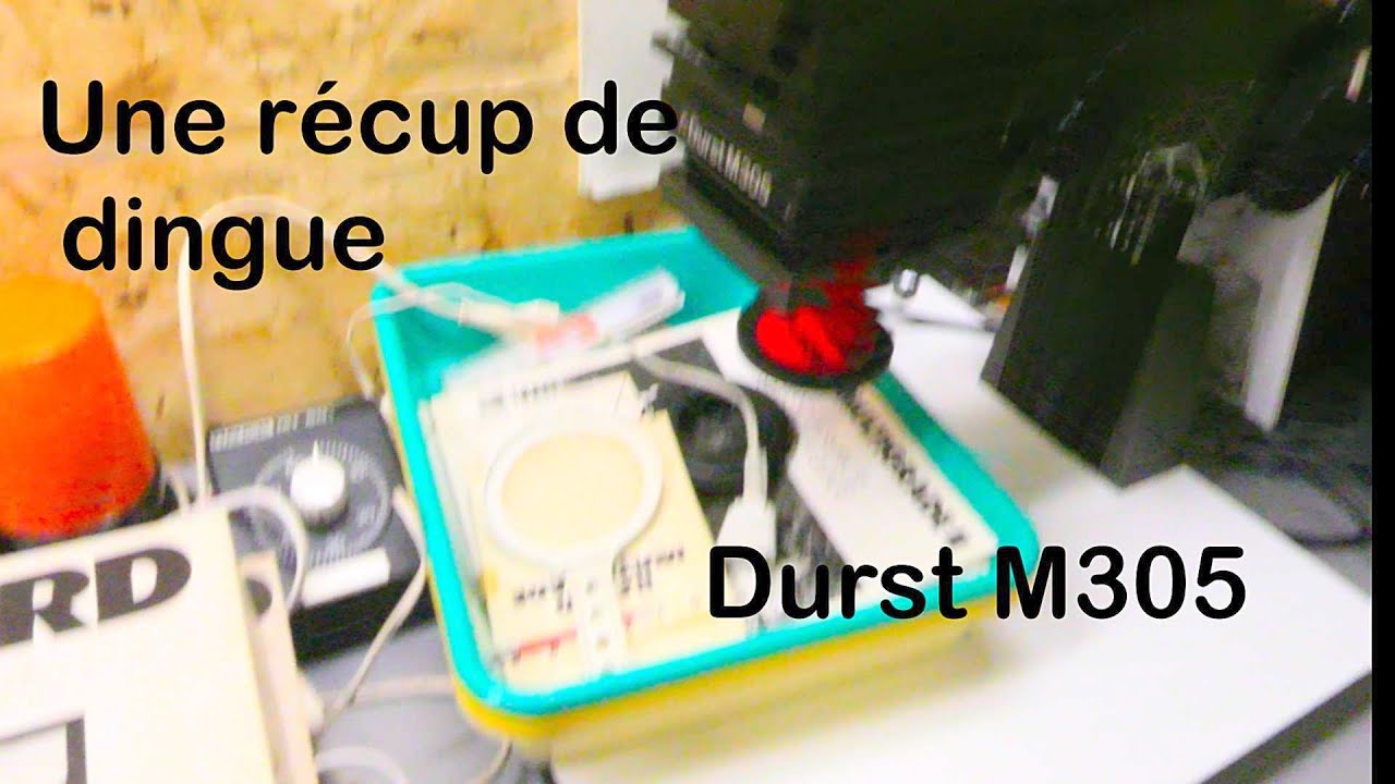 J'ai r&eacute;cup&eacute;r&eacute; un DURST M305 !!