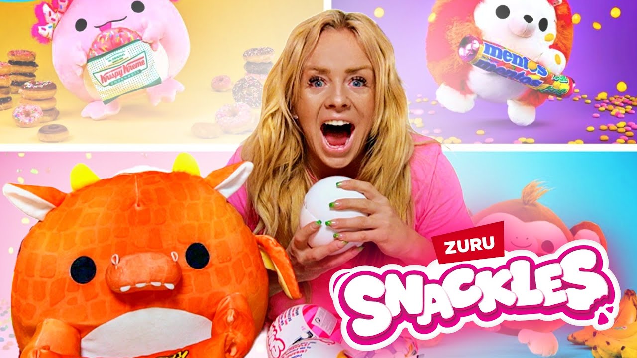 &Ouml;PPNAR  ZURU SNACKLES SERIE 1 - OMG JAG FICK 😱