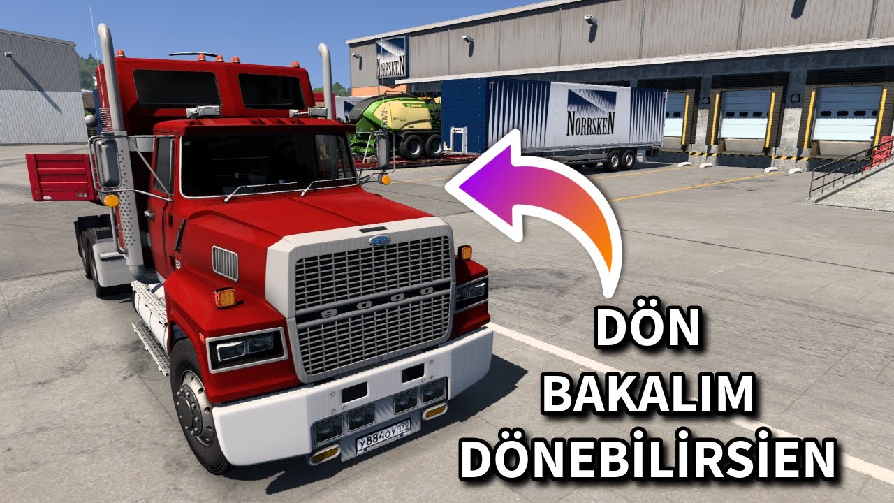 ALIŞKIN DEĞİLİZ BURUN HESAPLAMAYA!!! | FORD LTL 9000 MOD | ETS 2