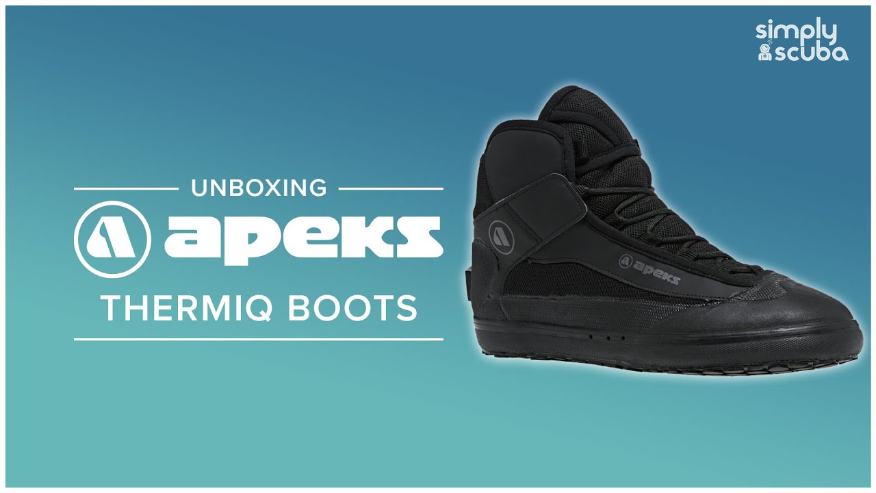 Apeks Thermiq Drysuit Boots | Unboxing | @simplyscuba