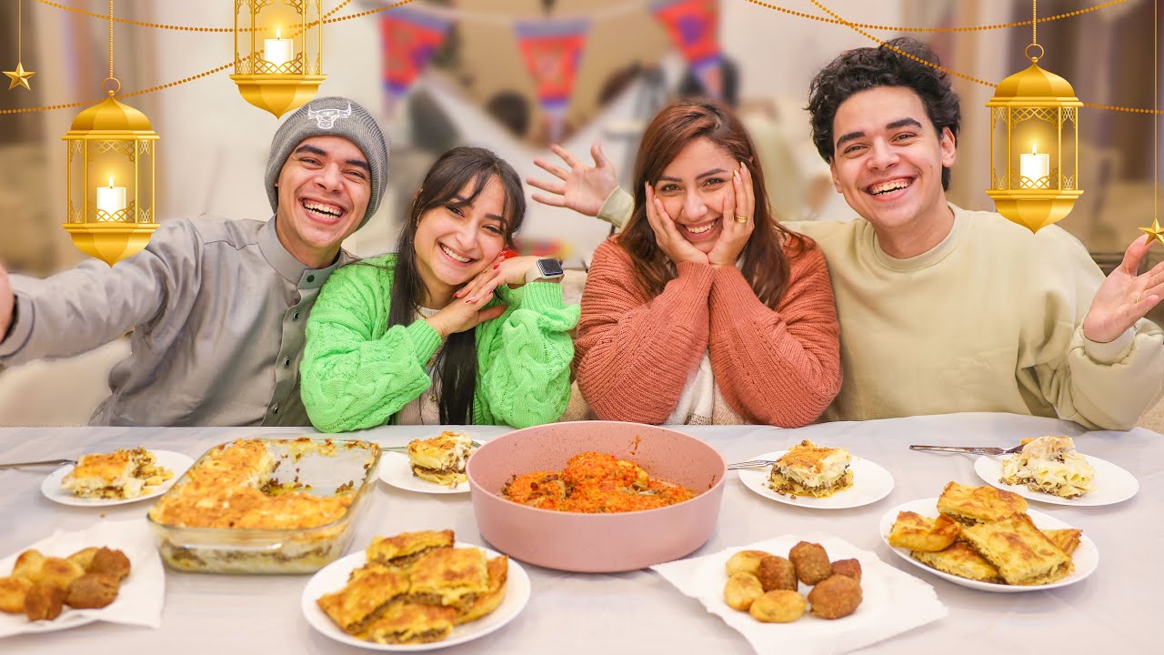 روتين أول يوم رمضان في بيتنا 🌙 اتسحرنا شطة 😱
