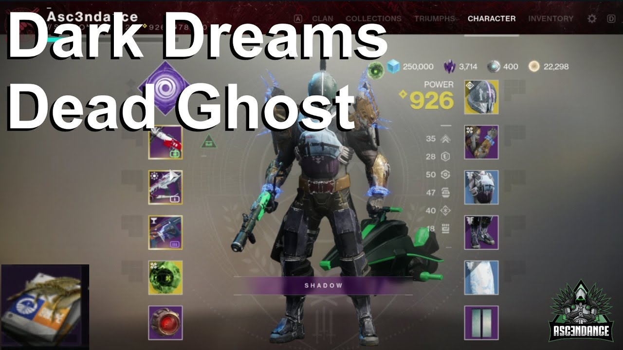 Destiny 2 Dark Dreams Dead Ghost