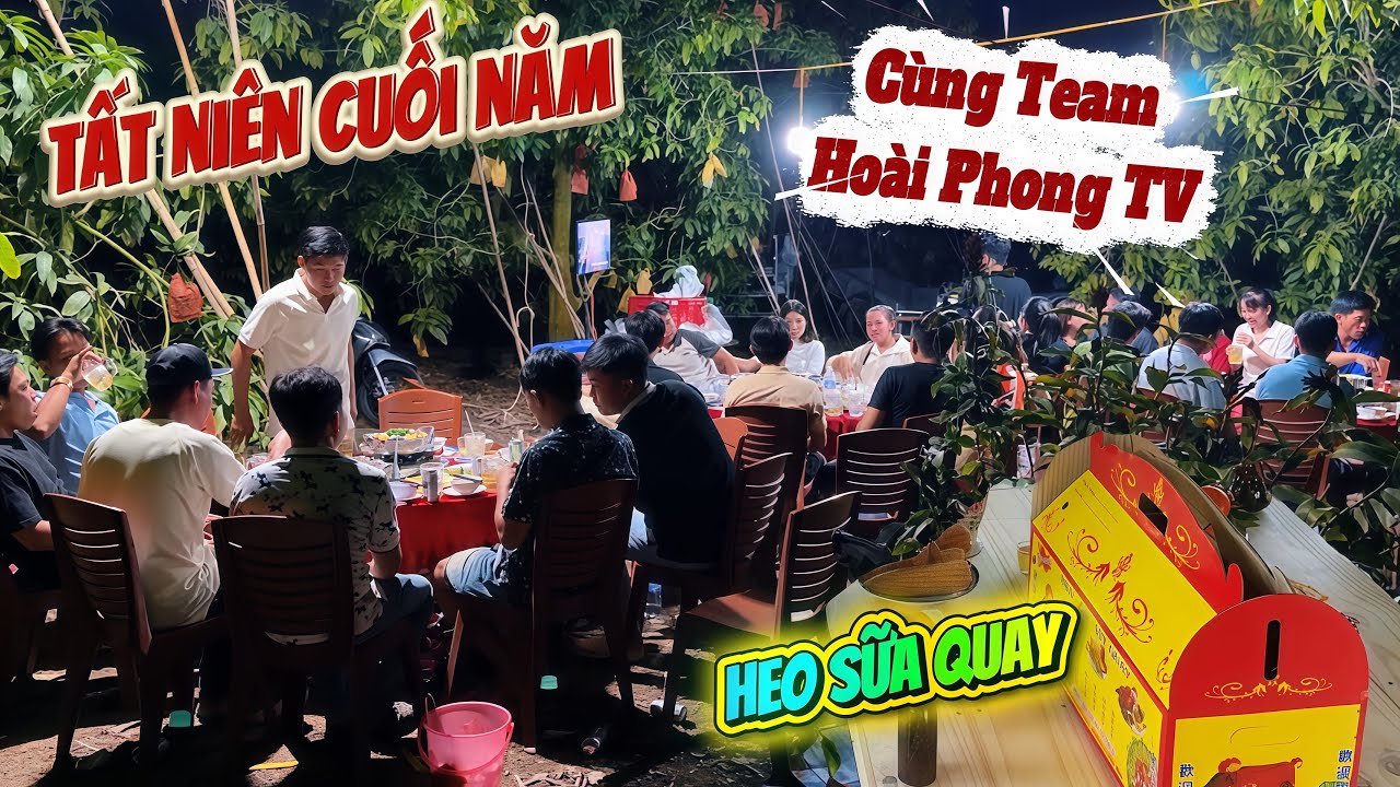 Căn chòi đã hoàn thành một ngày trang trí và làm luôn tiệc tất niêm cuối năm | HoàiPhong TV