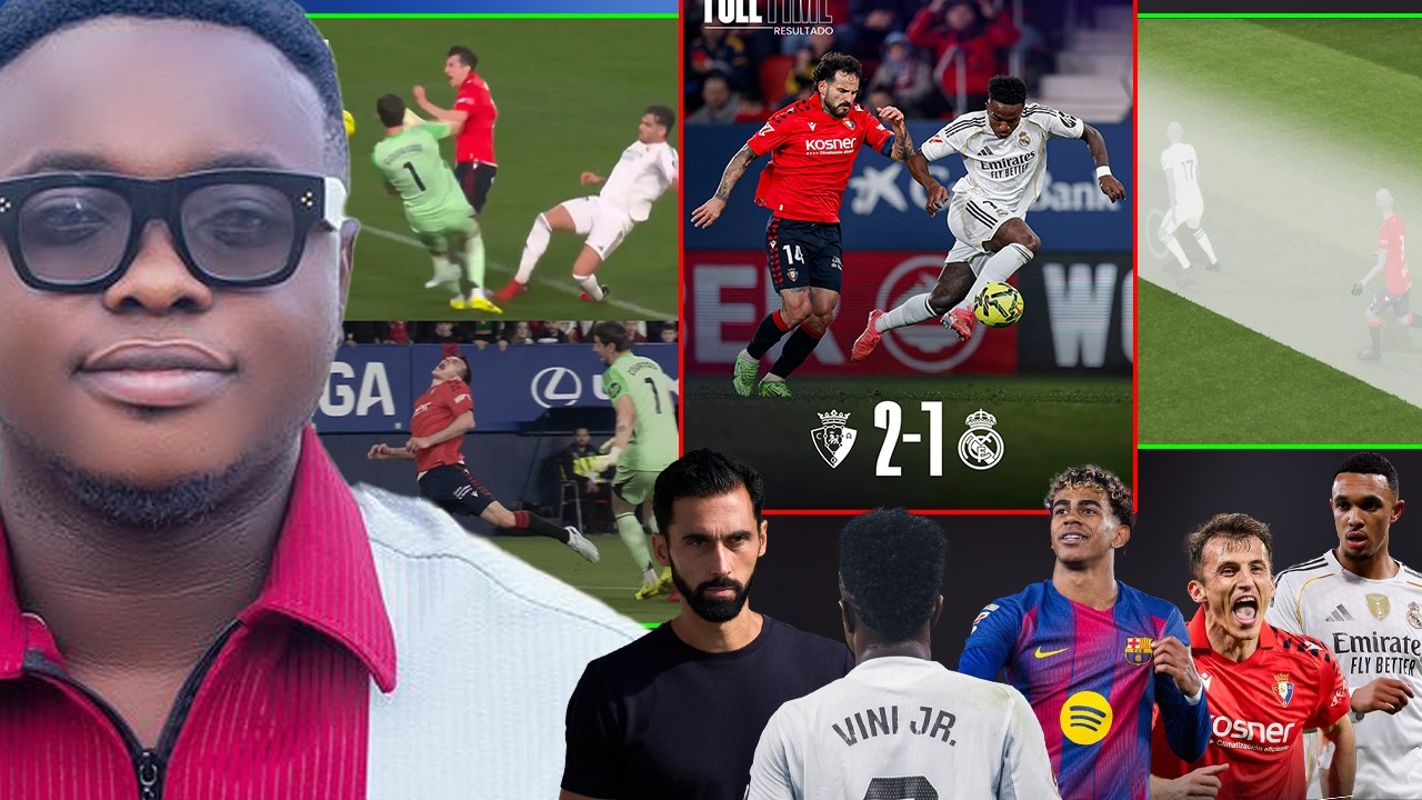 REAL MADRID 1 OSASUNA 2, ARBELOA EXPLAINS LOSS. MATCH ANALYSIS OF KEY ISSUES, VINICIUS, MBAPPE AND
