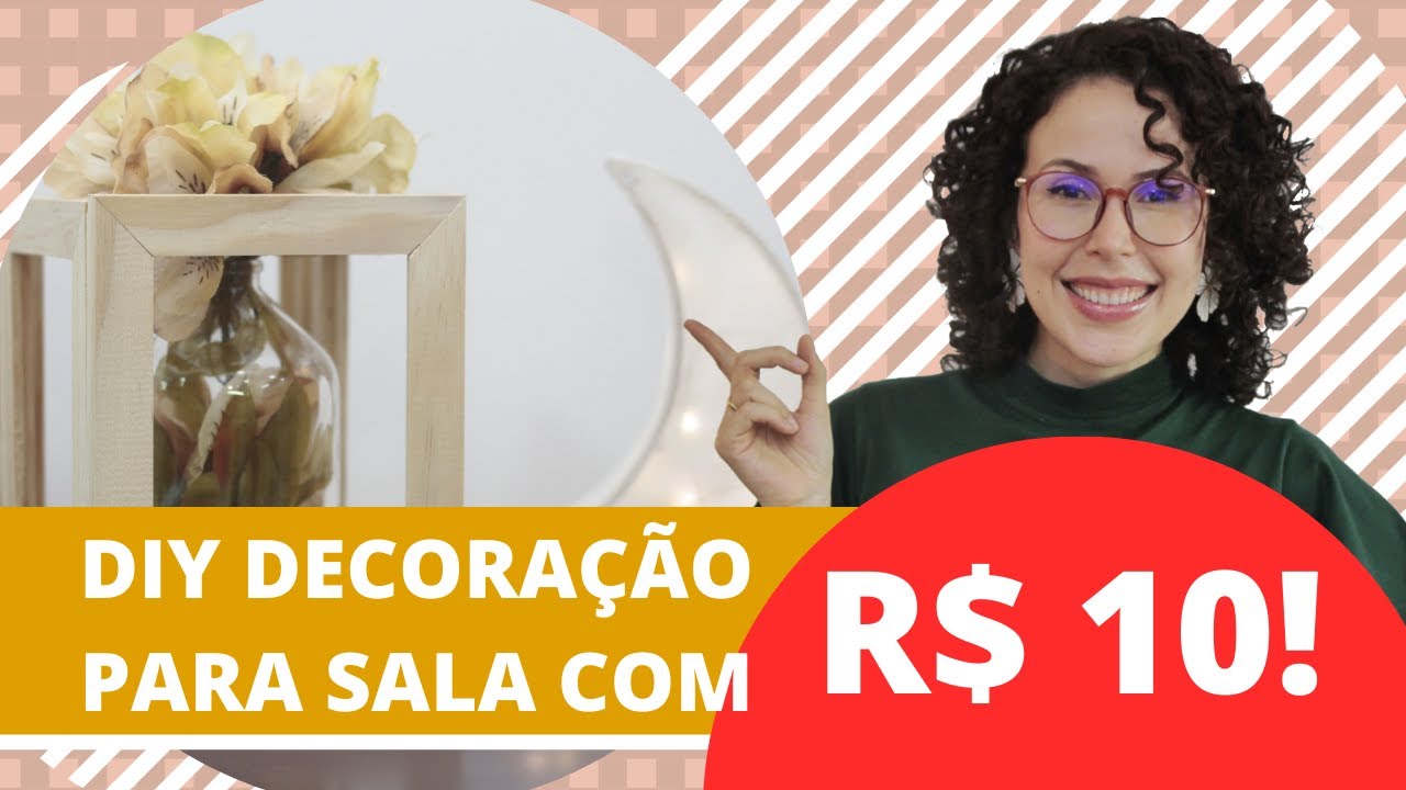 DIY decoração para SALA com R$ 10!