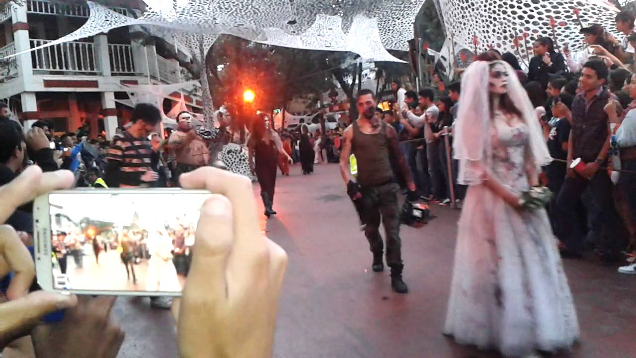 Desfile Festival del Terror 2015 Six Flag México