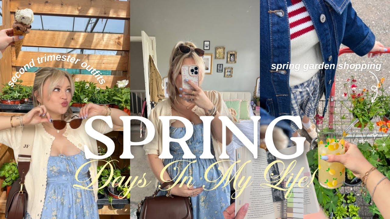spend a week with me 💌| thrift haul, spring gardening, countryside walks, cosy hobbies + more! 🦋