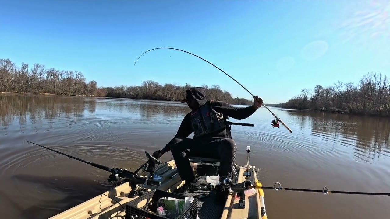 Pelican Bass Raider 10e with my Gopro 12 Black set-up. First time on the water!!!