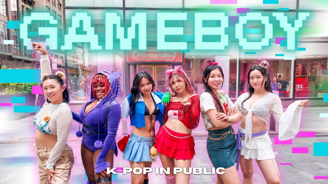 [KPOP IN PUBLIC NYC - ONE TAKE] KATSEYE  - Gameboy (OT6 VERS.) | Full Dance Cover at Nintendo NYC