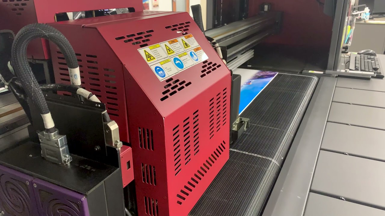 EFI H1625 LED Hybrid Printer SN - H16251267