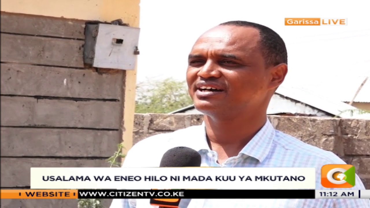 Kamishna wa Garissa, Machifu wakutana kuimarisha Nyumba Kumi