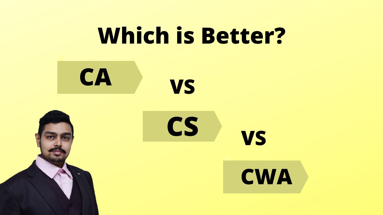 CA Vs. CS Vs. CWA Course Which is Better Explained in Tamil