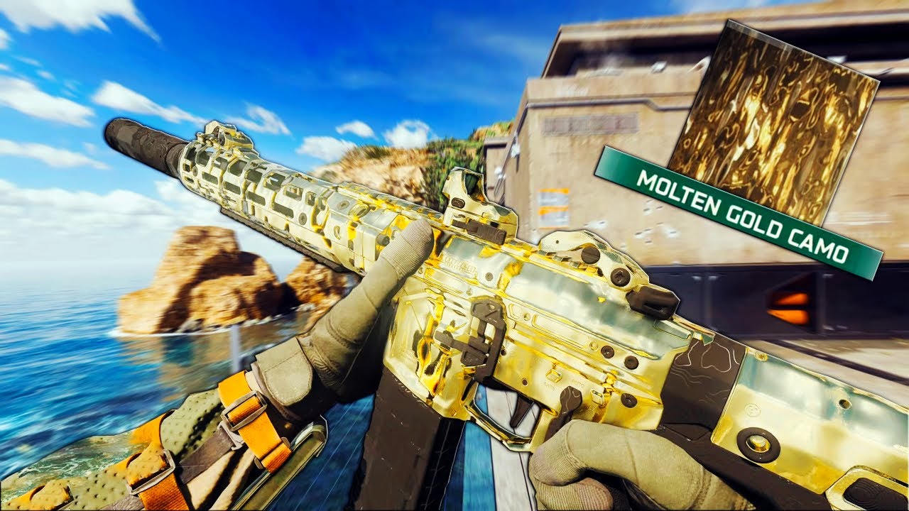 I UNLOCKED the NEW MOLTEN GOLD CAMO in BLACK OPS 7! (BO7 Mastery Camo)