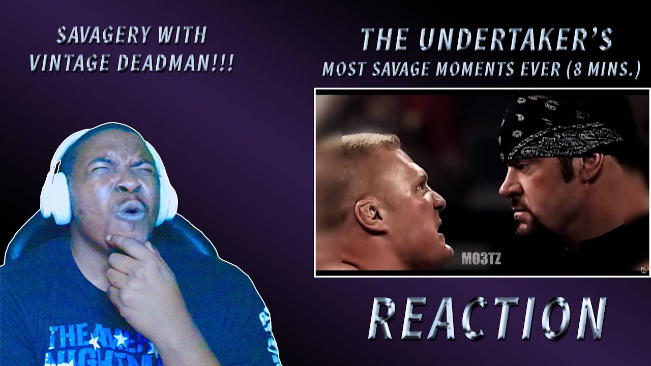 VINTAGE BIG EVIL!!!! | The Undertaker's Most Savage Moments on the Mic (8 Mins) (REACTION)