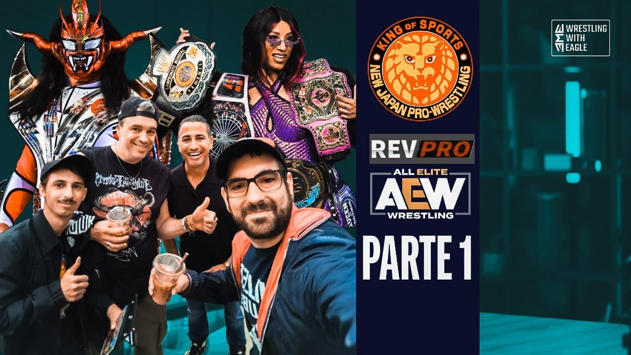 Una LEGGENDA e lo show della REVPRO! - PARTE 1 VLOG REVPRO, NJPW ed AEW FORBIDDEN DOOR