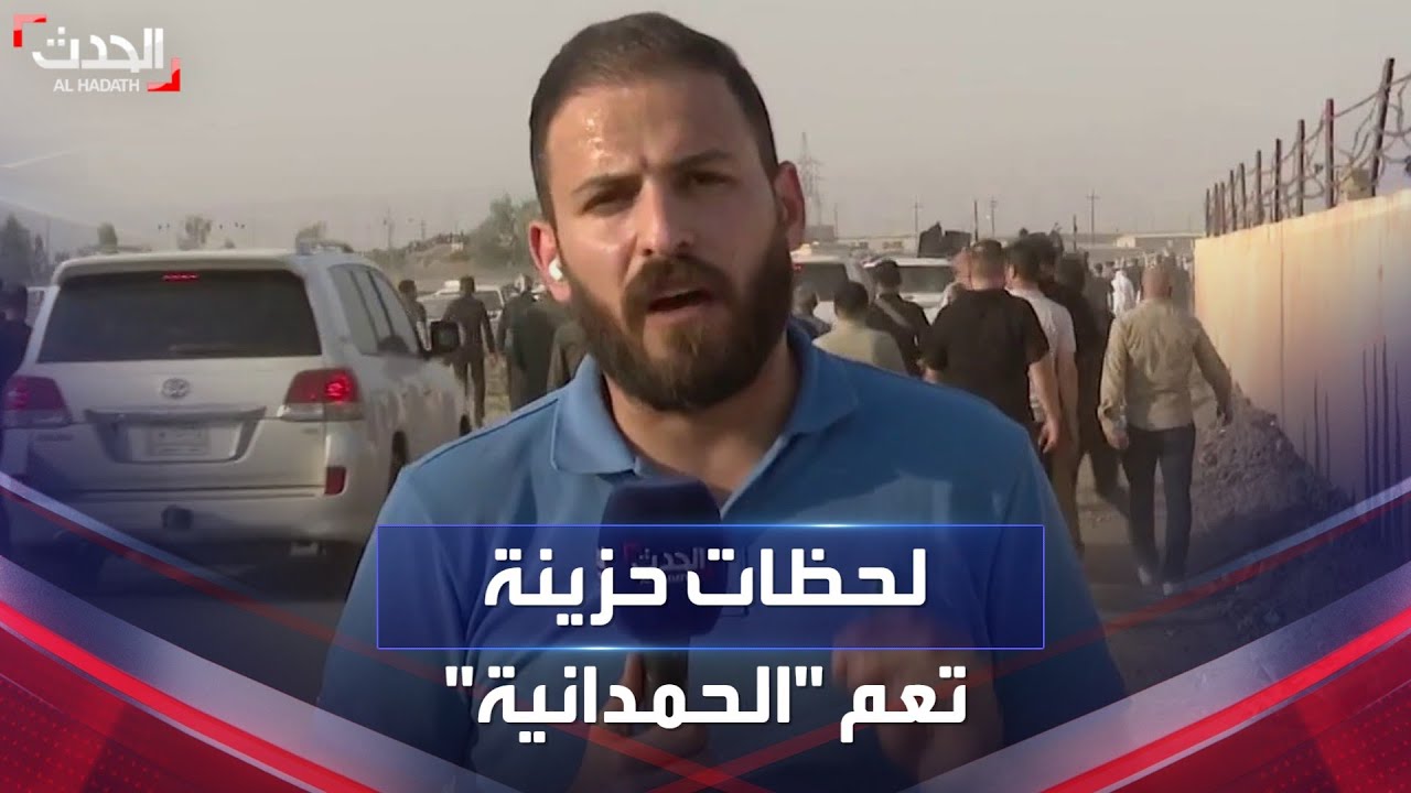 الحدث تواكب تشييع أهالي الحمدانية لضحايا حريق حفل الزفاف