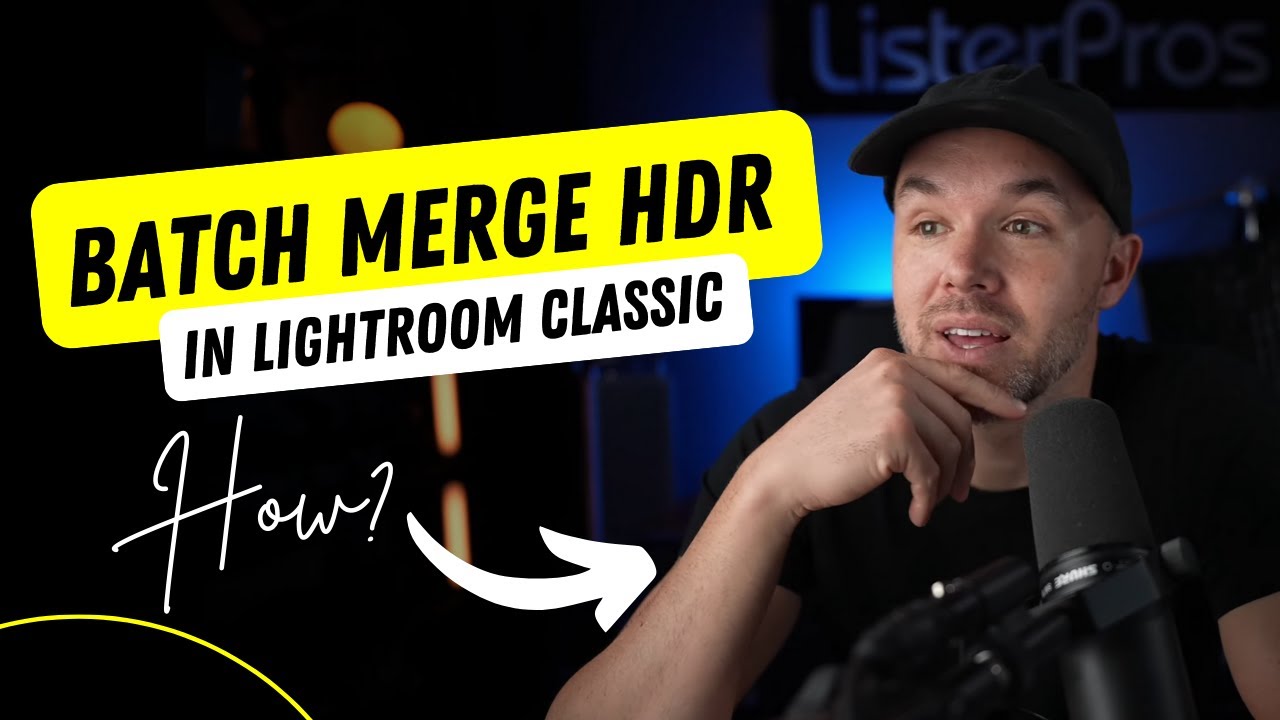 Batch Merge HDR in Lightroom Classic...How?