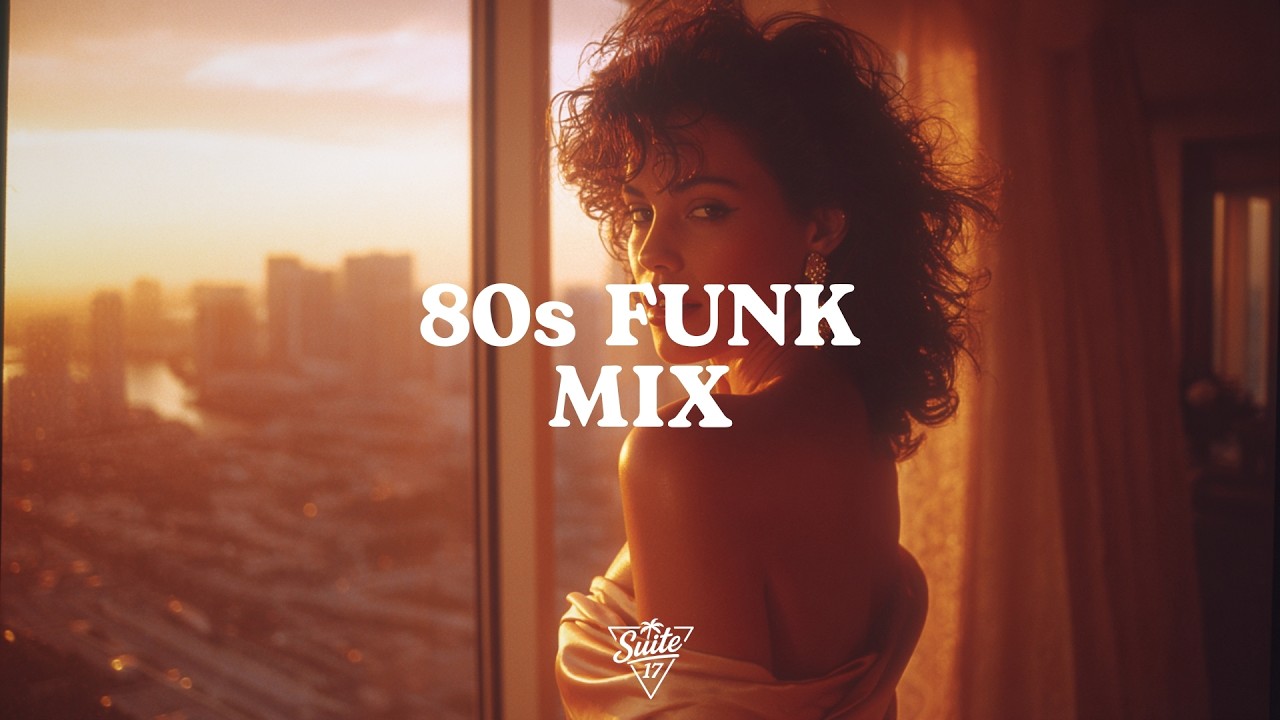 Champagne & Miami City Lights 🌇 Romantic 80s Funk & Golden Hour| Luxury Lounge Mix