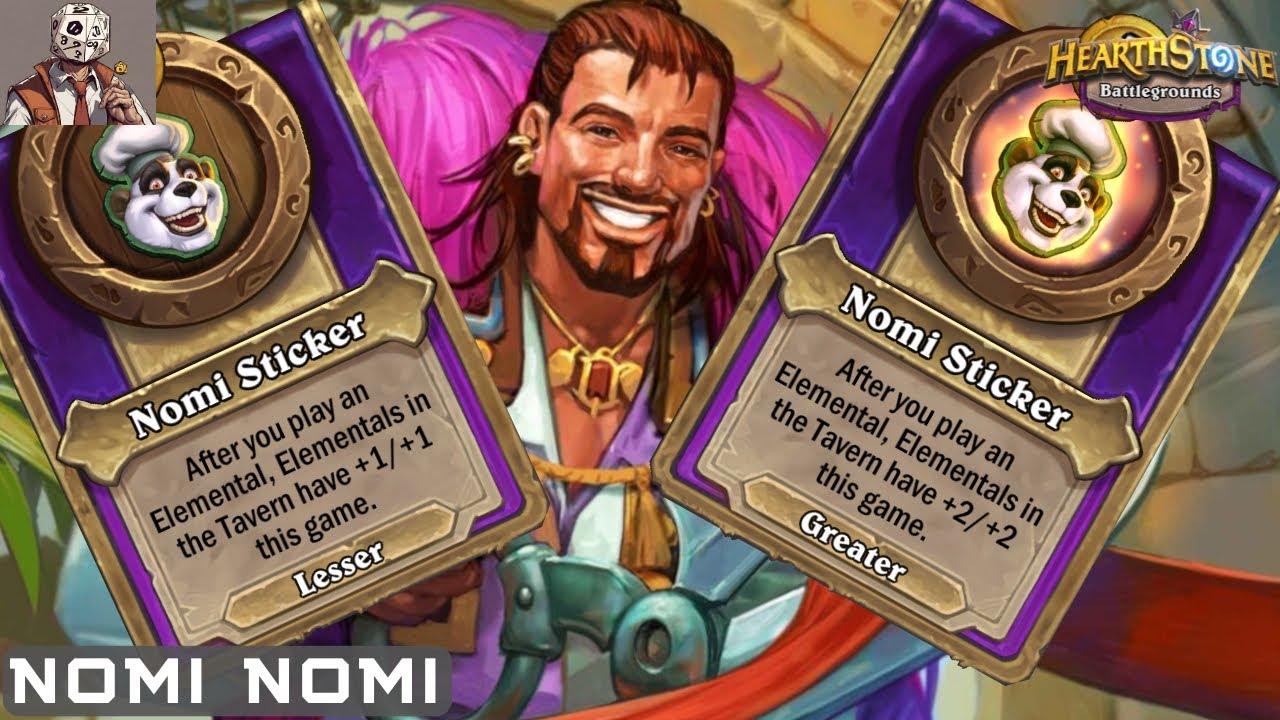 POV: YOU GET DOUBLE NOMI STICKERS - Hearthstone Battlegrounds #gaming #gameplay #games #gamer