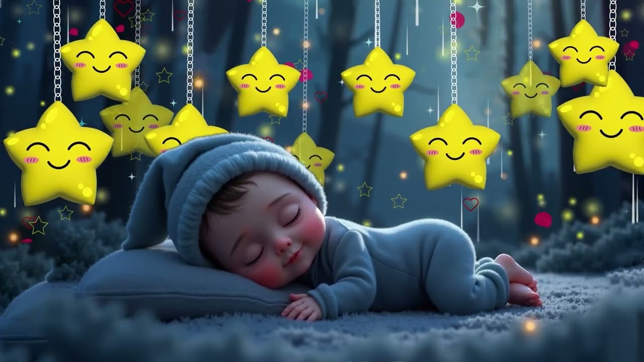 Soothing Mozart Brahms Lullaby 🎶 Baby Sleep Fast 🌛 Overcome Insomnia ✨ Sleep Instantly Tonight