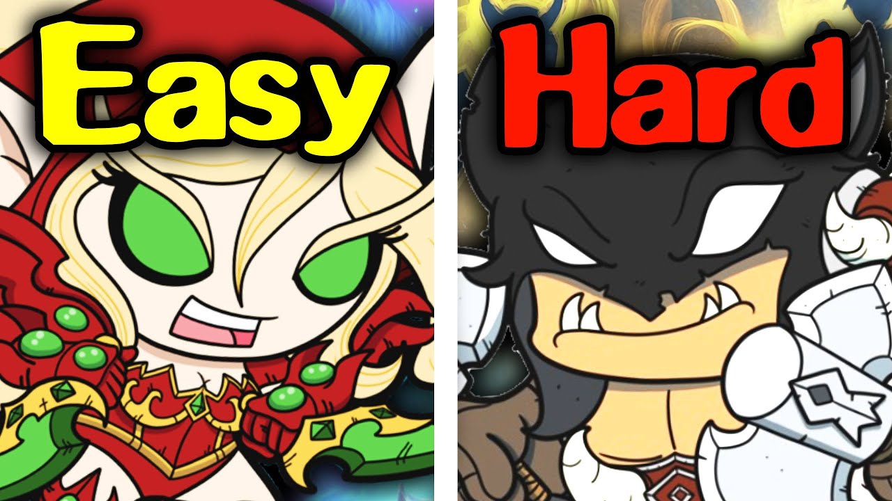 Hearthstone Classes RANKED Easiest to Hardest