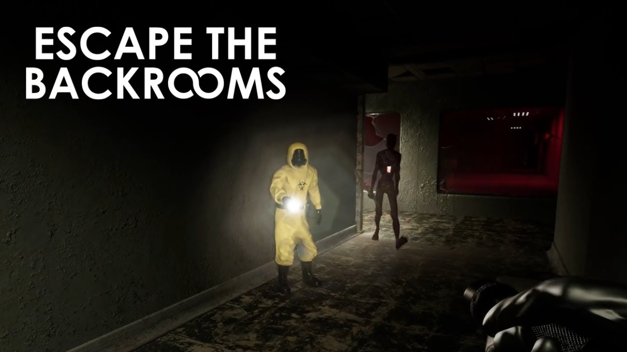 【ESCAPE THE BACKROOMS】I think I used my friend as bait… again.  - Gameplay