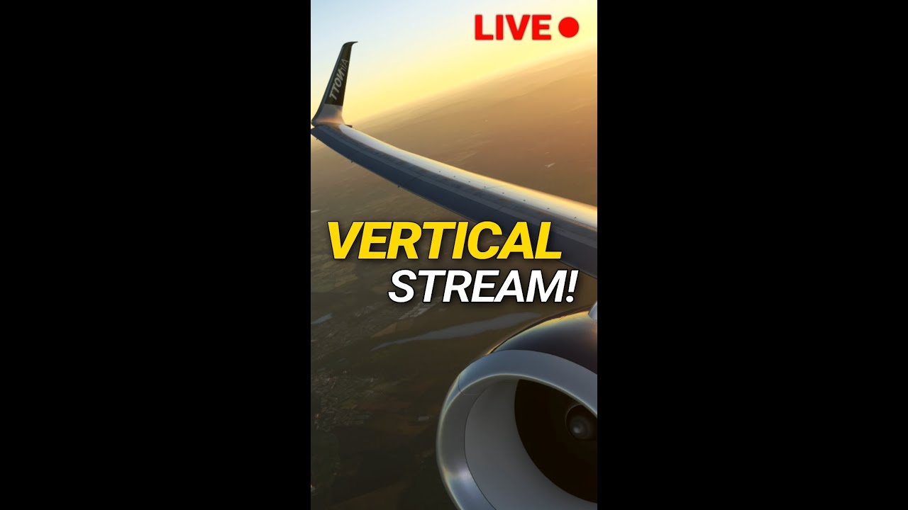 Being an A340-600 Pilot For The Day ✈️  MSFS 2024 [Vertical]