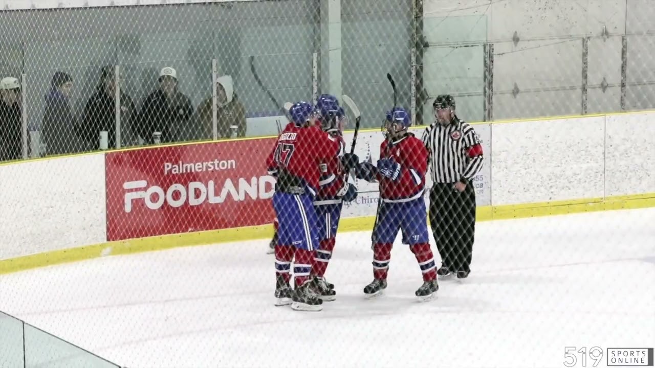 Хоккейная лига OEHL - Ripley Wolves против Minto 81's