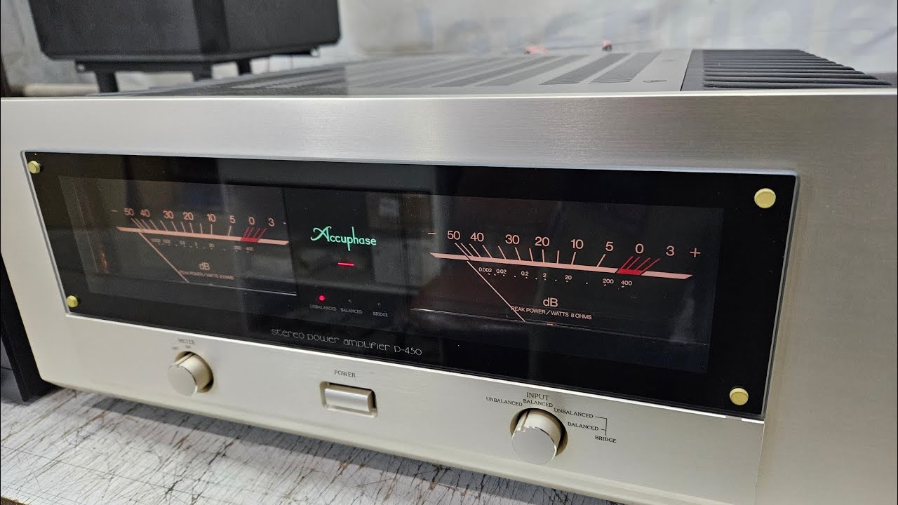 Accuphase P-450/ Yamaha C-1/ B&W 801 Matrix s3