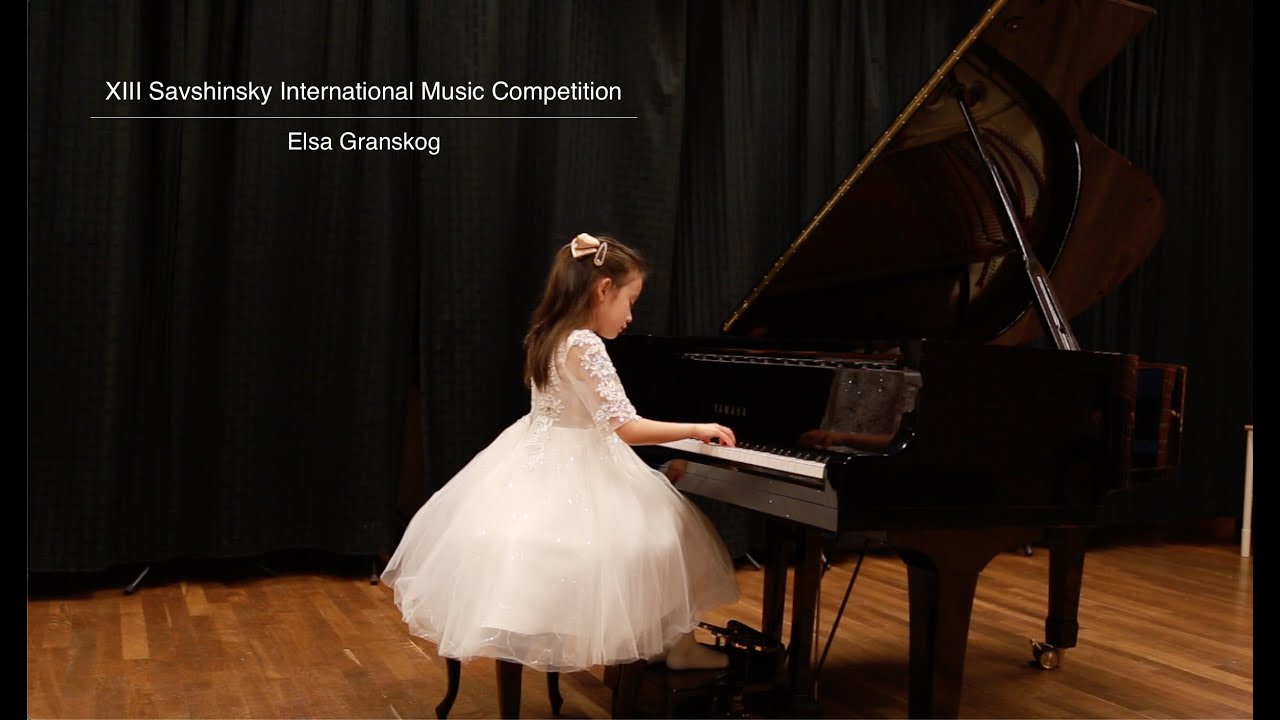 Elsa Granskog, 4.March, XIII Savshinsky  2022 Online International Music Competition