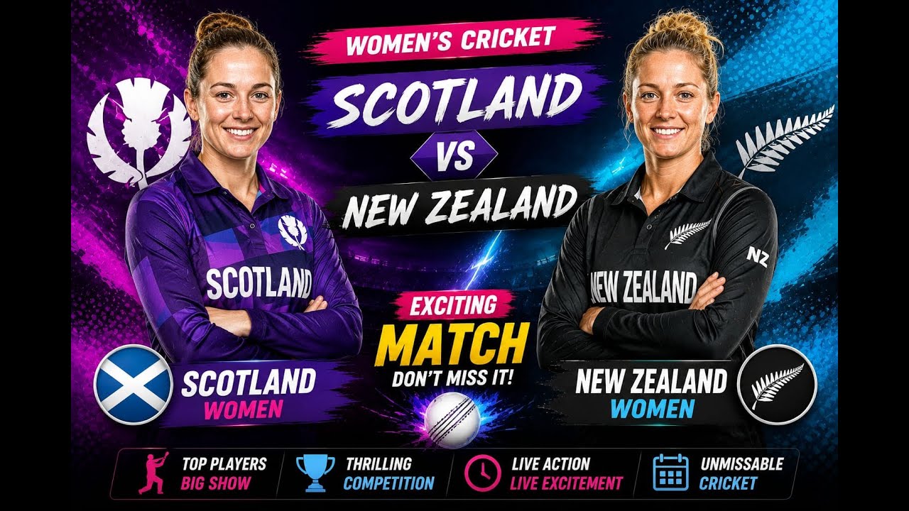 🔥 Scotland Women vs New Zealand Women LIVE | SCO W vs NZ W | Women's T20 World Cup 2026 Live Score
