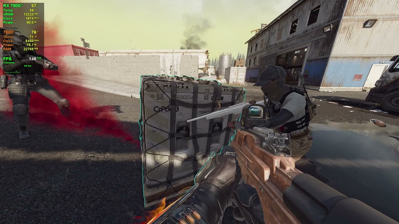 COD Warzone RX 7900 XT & Ryzen 5 7600X - 1440P