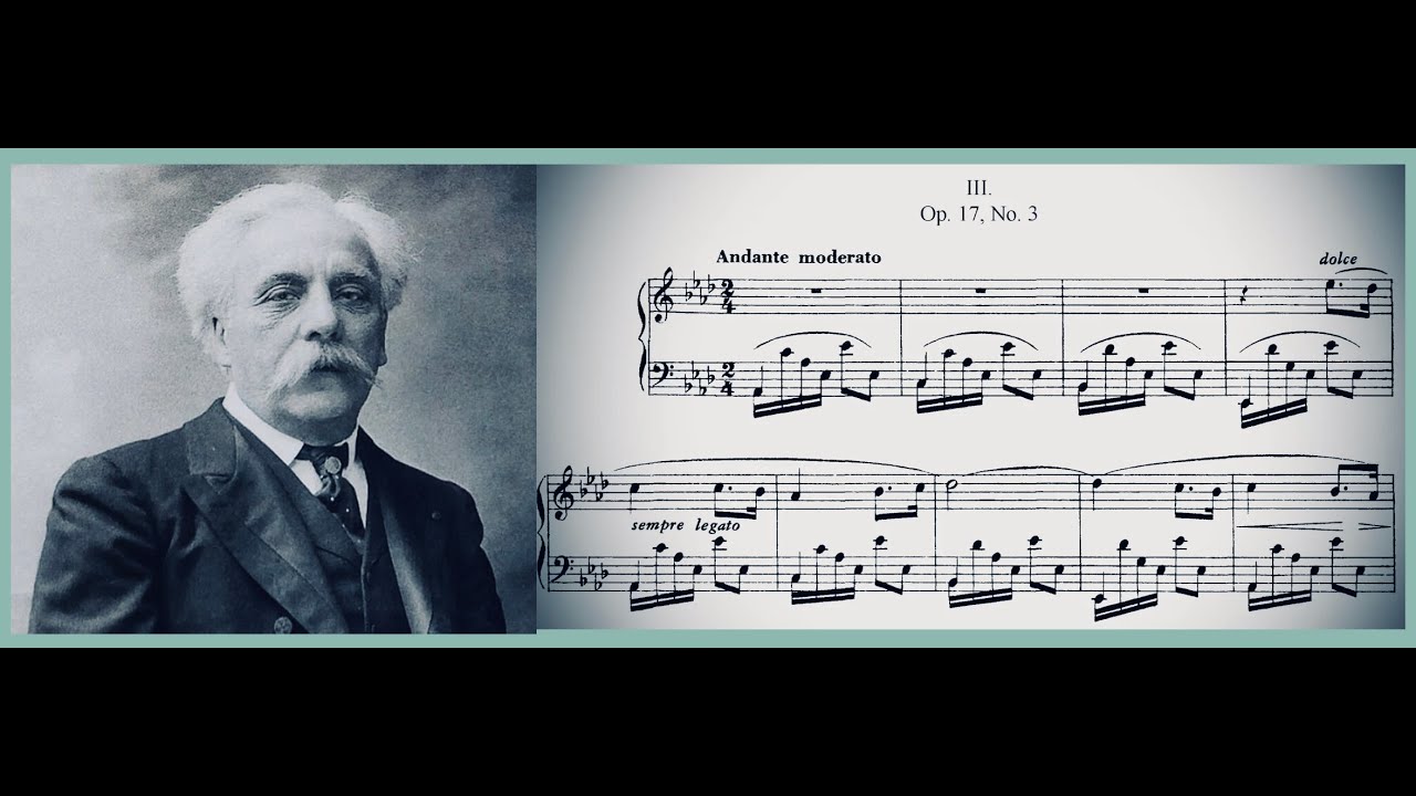 FAURÉ - Romance op.17 n°3 (with score)