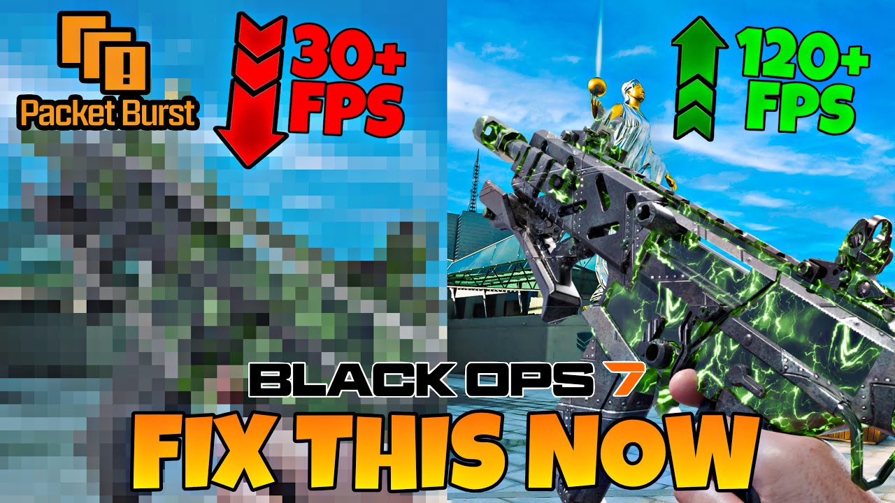 КАК ИСПРАВИТЬ НИЗКИЙ FPS И ВЫСОКИЙ ПИНГ В BLACK OPS 7