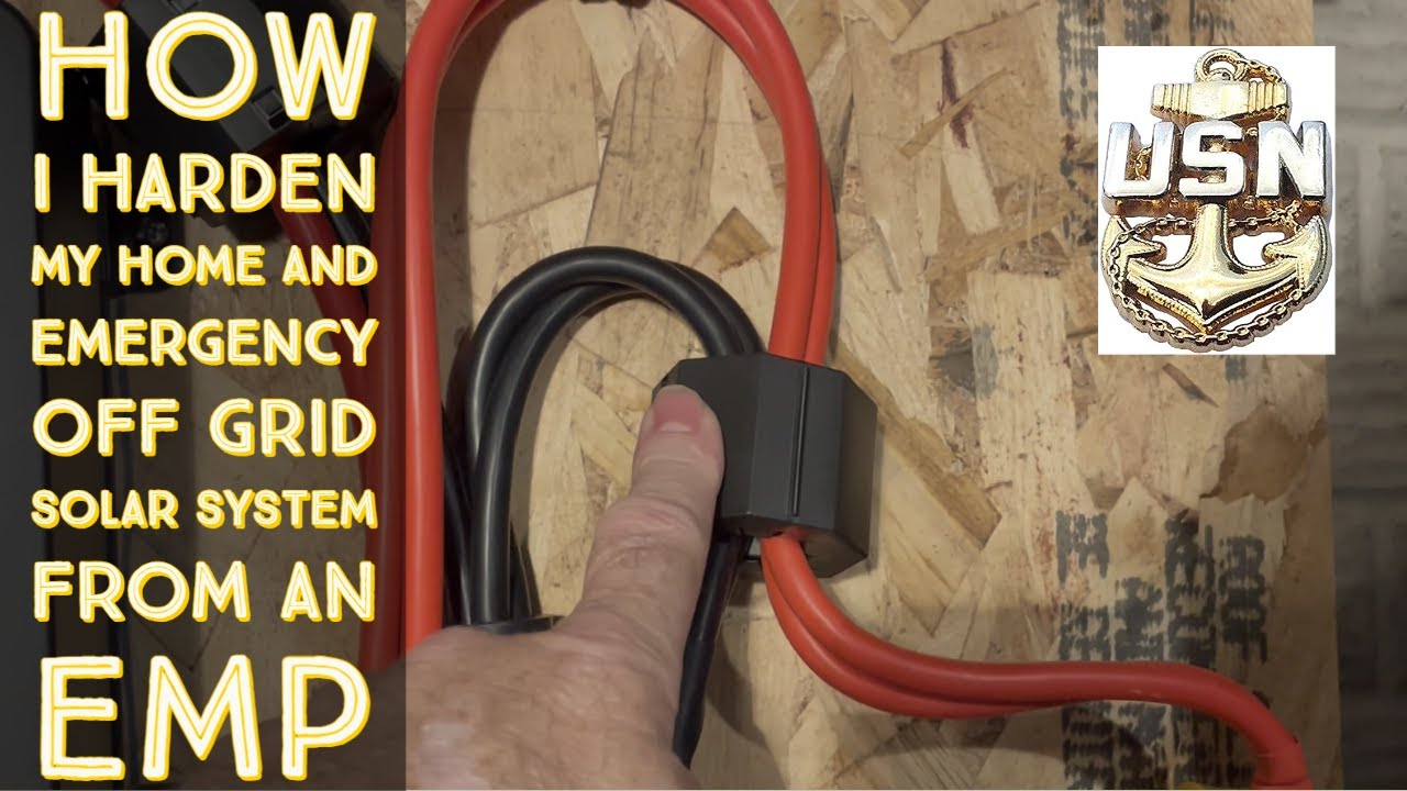 EMP Protect a Home and Off Grid Solar Power System from an More Possible EMP!!!  DIY Solar System!!